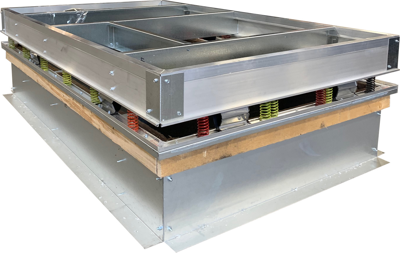 Isolation Curbs / Rails for Rooftop HVAC Units